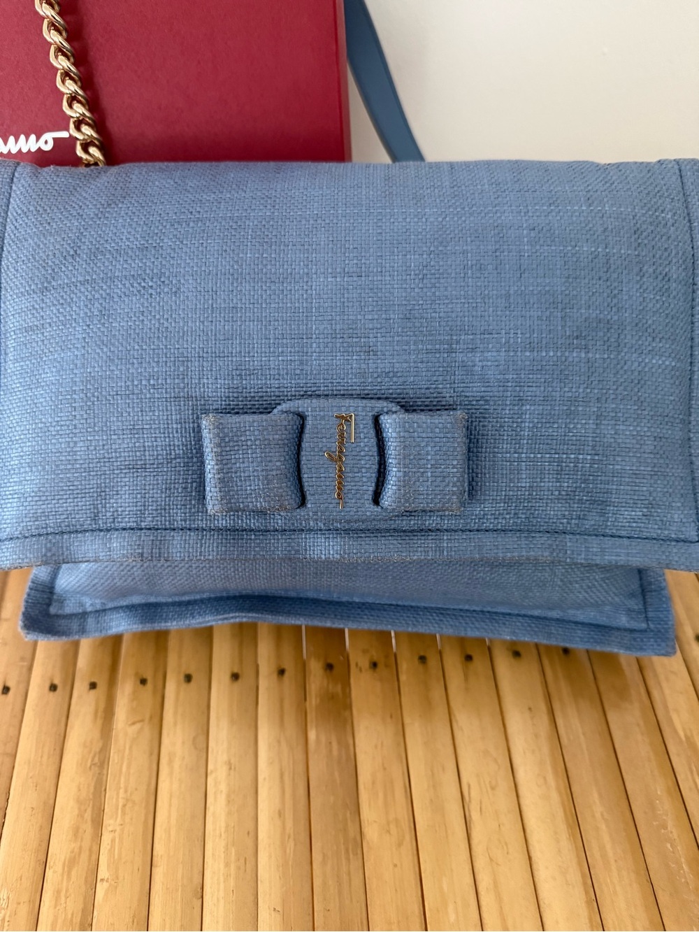 Ferragamo Viva Bow Shoulder Bag